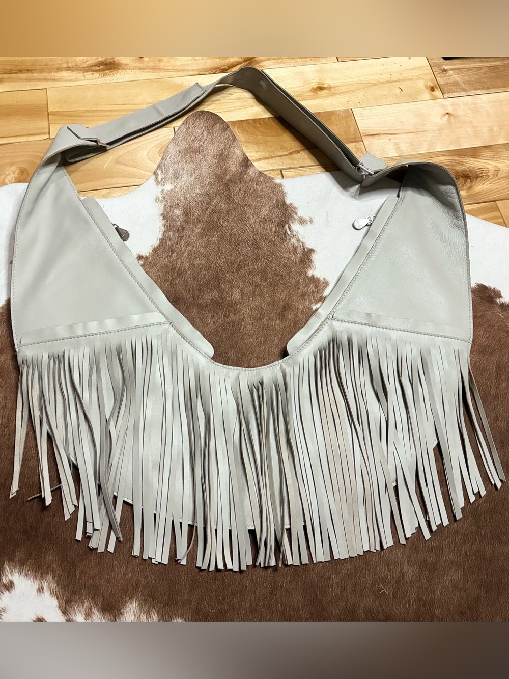 Sash Yosemite Leather Fringe Bag